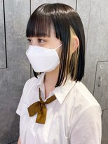 アイティーバイアルバム 八王子店(IT by ALBUM)&nbsp;インナー抜きっぱなし_マッシュショートーバング_ba341341