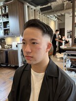 リバレッジ 広尾(Leverage) 七三スキンフェード