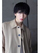 リア 大阪梅田(Ria)&nbsp;～黒髪無造作スパイラルパーママッシュ～ 【Ria 大阪 梅田】