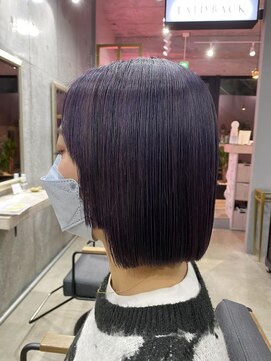 レイドバック(LAID BACK) 【代官山美容室】ラベンダーヘア☆