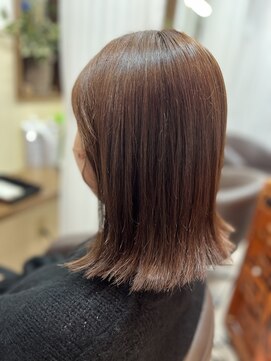コア フィール ア デイ(COIFFURE A DAY) 【切りっぱなしボブ】当店人気メニューM3Dトリートメント