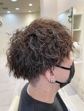 ヘアーメイク ハーベスト(HAIR MAKE HARVEST) 【ツーブロック×ツイストスパイラル】スパイキーウェーブ