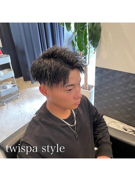 hair salon 華化 twist spiral