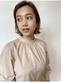 大人可愛い20代30代40代切りっぱなしボブ外ハネボブ絶壁解消