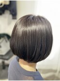 30代40代50代地毛風カラー透明感ダークアッシュ白髪ぼかし代官山