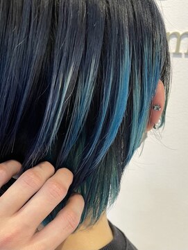 ラビスモア(Lovis moa) 切りっぱなしボブ/ピンクブラウン/エアリーロング/美髪のススメ