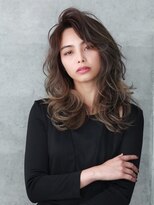 ヘアーカッティングガーデン ジャック モアザン 松山店&nbsp;バレイヤージュ/かき上げ［松山市駅/白髪ぼかし］