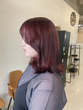 ニコ(nico) 深みのあるレッドカラー