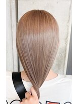 エース (ACE)&nbsp;ACE 横浜　ブリーチダブルカラー×ミルクティーパールピンク