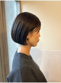 丸みショートボブ