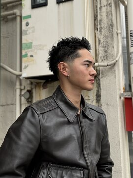 メリケンバーバーショップ フクオカ(MERICAN BARBERSHOP FUK) メンズカットマッシュパーマカルマパーマフェードツーブロック