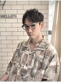 ３０代大人カジュアルモテショート【京都駅】ビジネスパーマ