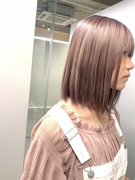 シー 立川(Si) グレーピンク/ナチュラルボブ