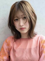 ロンドアンメゾン 原宿(Lond un Maison.)&nbsp;韓国顔周りレイヤーカット×セミディ×透明感シアカラー[原宿]