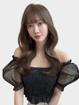 ユーフォリア 渋谷グランデ(Euphoria SHIBUYA GRANDE)&nbsp;韓国ガーリー くびれヘア  ベージュカラー レイヤーカット