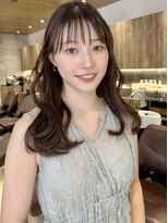 グランド(GRAND)&nbsp;大人かわいいひし形レイヤーｘココアブラウン