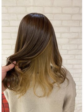 ビスイル 秋葉原店(Vis ill) 大人美人透明感艶カラーインナーカラーハイトーン