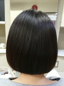 ダメージを抑えながら自然な仕上がりに◎お客様一人一人の髪のお悩みに合わせた施術で憧れのさらツヤ髪に♪