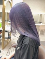 ロンドミラー 博多店(Lond Mirror)&nbsp;顔周り小顔レイヤーカット/黒髪地毛風カラー/博多