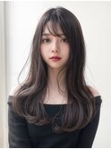 髪質改善 前髪カット 韓国風 トリートメント 縮毛矯正