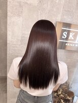 スキル 水戸(SKILL)&nbsp;ピンクブラウン/トリートメントストレート