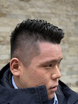 ヘアーモードキクチ 神田日銀通り店 フェードパーマ