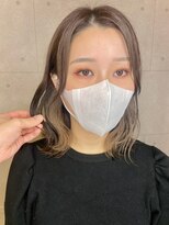 スリー 麻布(THLEE)&nbsp;インナーカラー/ホワイトアッシュ/髪質改善