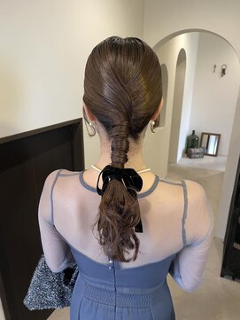 シェリムボート(Cherim boat) お呼ばれヘアセット