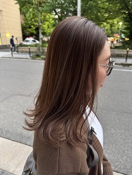 サル(saru) #ハイライトカラー × #ベージュ