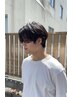 似合わせメンズカット＋フルカラー白髪染め可＋頭皮改善トリートメント￥10000