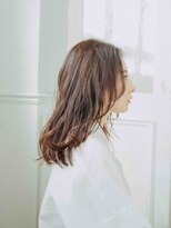 ルシードスタイルアンディアーモ(LUCIDO STYLE andiamo)&nbsp;20代30代大人かわいいベージュナチュラルセミロングヘアー美肌
