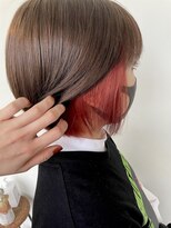 セカンド 鴨江店(2COND)&nbsp;インナーカラー×レッド