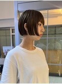 天神大名顔周りレイヤーカットミディアムボブタッセルボブ今泉