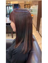 キャラ 池袋本店(CHARA) AVEDAカラーでツヤサラピンクカラー♪【ウルフ/大村】