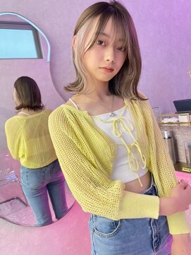 ロンドルピナス 小倉(Lond Lupinus) 顔型別ヘアスタイル特集 /チェリーブラウン /ミニウルフ/北九州