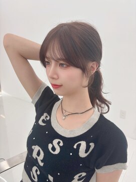 コア プラス 立川(COA PLUS) 【COAPLUS立川】韓国ヘア/レイヤーカット/前髪・顔周り/髪質改善