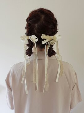 シェミール(CHEMIR) ツインヘアセット×結婚式参列ヘアセット