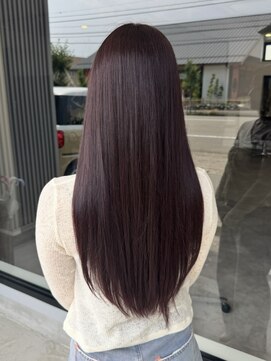 ナンバー(number+) 20代30代40代ラベンダーピンクエギョモリひし形韓流髪質改善