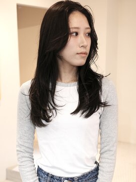 ウィム(wim) " レイヤースタイル "/顔周り/シースルー/ザクザクレイヤー