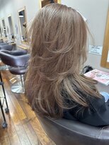 ジョリ フィーユ(jolie fille)&nbsp;パールベージュ×海外風レイヤー