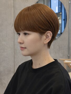 イミ(imi) 大人ボブ/ダークグレー/髪質改善/白髪ぼかし/ショートカット登戸