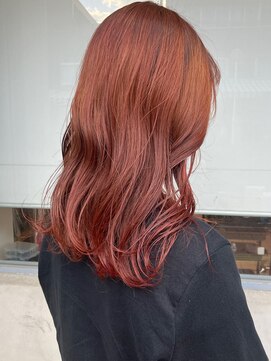 ショートヘア ハーフアンドハーフ(HALF AND HALF) ミディアムロング