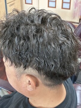 ノムラ理美容室 【メンズ】ツイストスパイラルパーマ