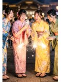 浴衣ヘアセット
