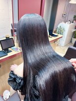 イロ ジェイアール JR奈良店(IRO)&nbsp;ディープバイオレットグレージュ 髪質改善トリートメント