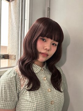 カノエ(canoe) 透明感MAXほんのりピンクブラウンカラー