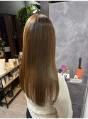 美髪縮毛矯正+髪質改善トリートメント8step