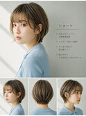 ショートボブ髪型20代30代40代50代前髪あり前髪なし面長丸顔越谷