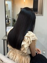 ハル 新宿(haru)&nbsp;黒髪ストレート/縮毛矯正/絹髪/ロングヘア髪質改善/20代30代40代