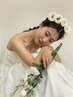 ドレス体験プラン!/ヘアセット/フルメイク/ドレス1着/スマホ撮影